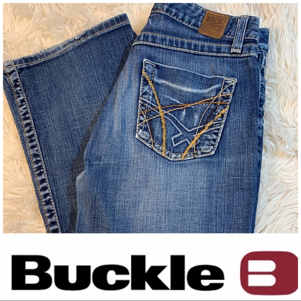 BKE Kate medium wash jeans. Sz 26.